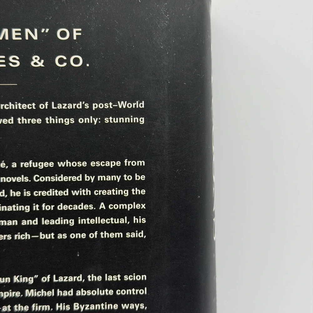 The Last Tycoons: The Secret History of Lazard Frères & Co. by William D. Cohan